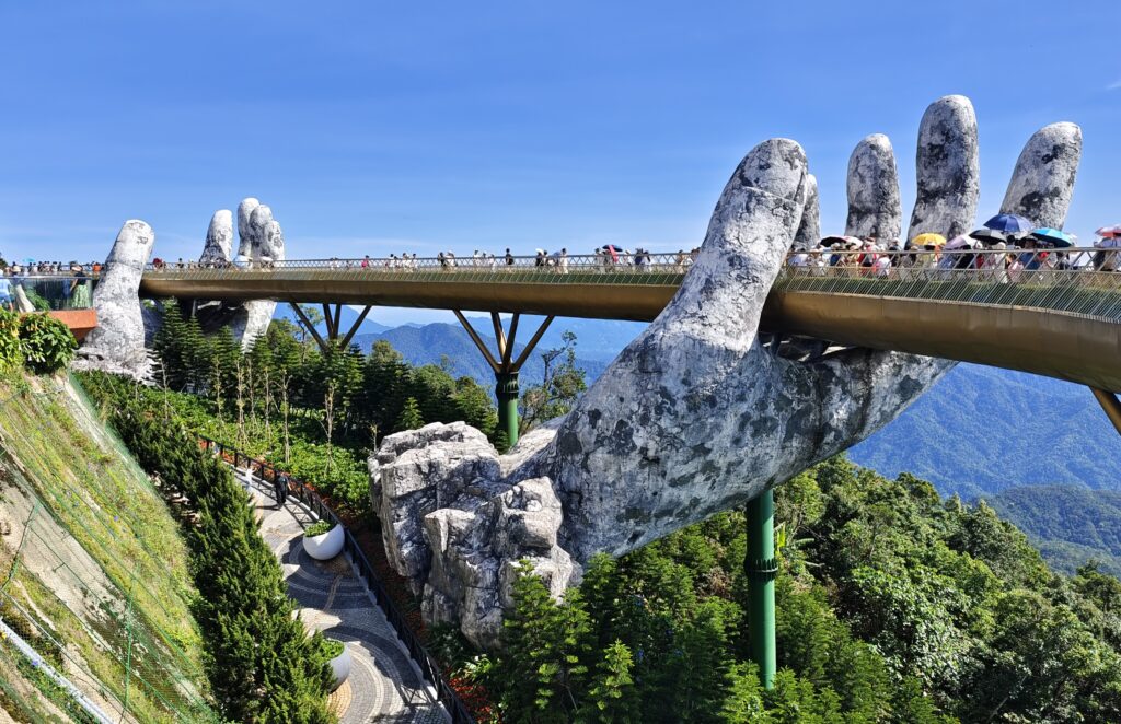 Golden Bridge at Ba Na Hills