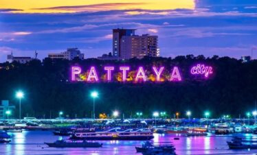 Pattaya Banner Nion Light