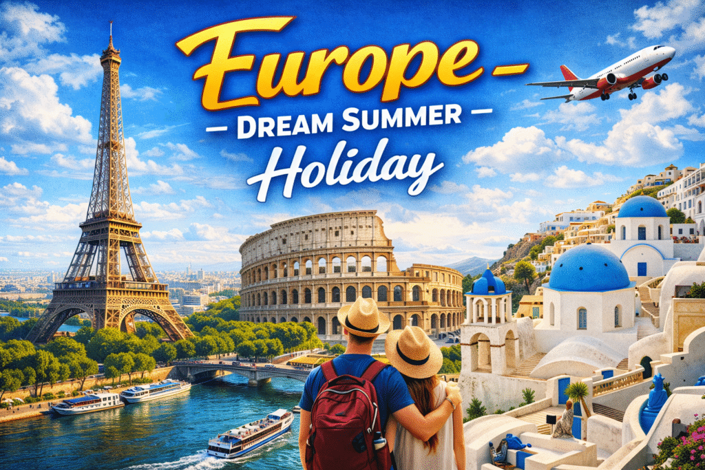 Europe summer vacation from India