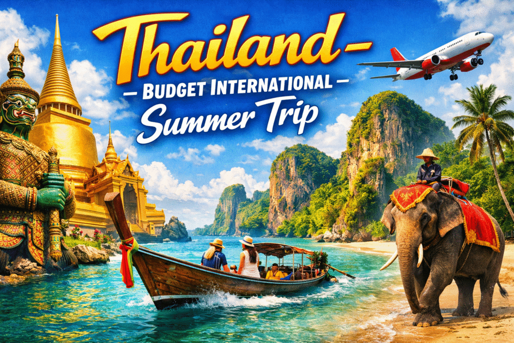 Thailand summer vacation