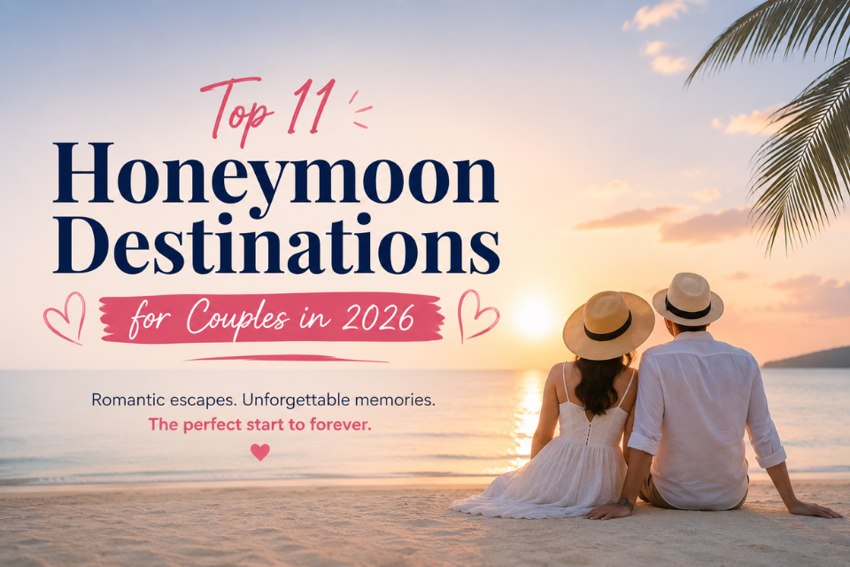 Top 11 Honeymoon Destinations in 2026
