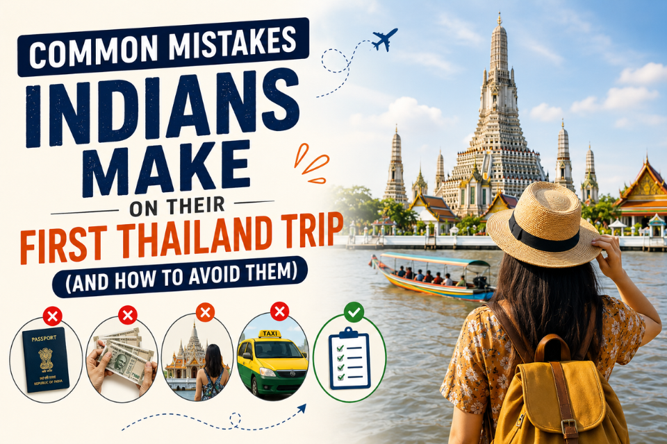 Common Mistakes Indians Make on Their First Thailand Trip