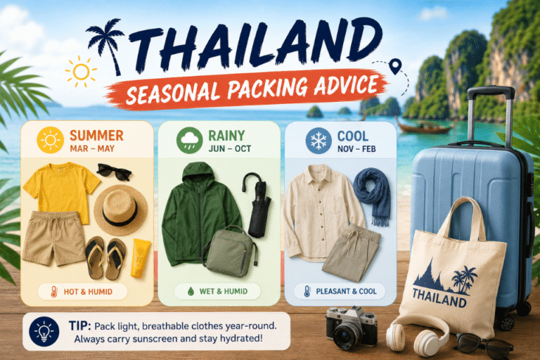 Thailand Packing List for Indians