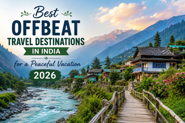 offbeat travel destinations in India