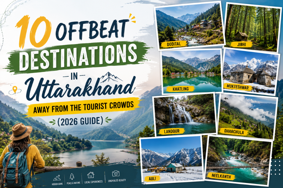 10 Offbeat Destinations in Uttarakhand  (2026 Guide)