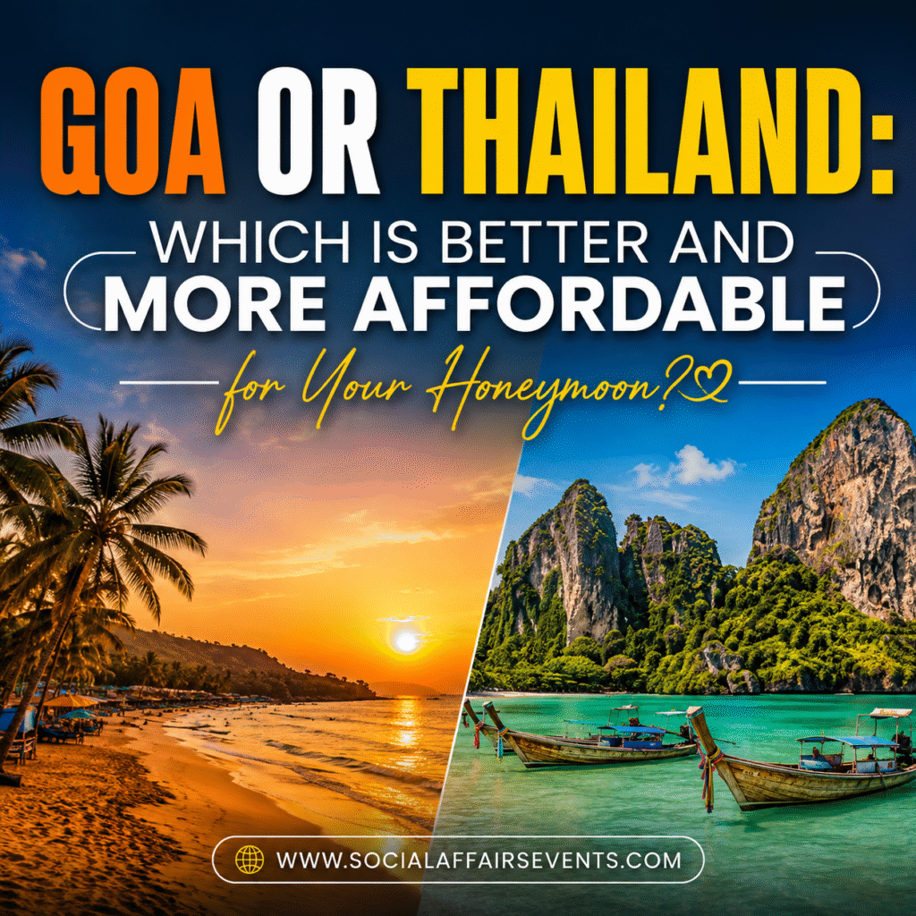 Goa or Thailand: Which Is Better and More Affordable for Your Honeymoon?