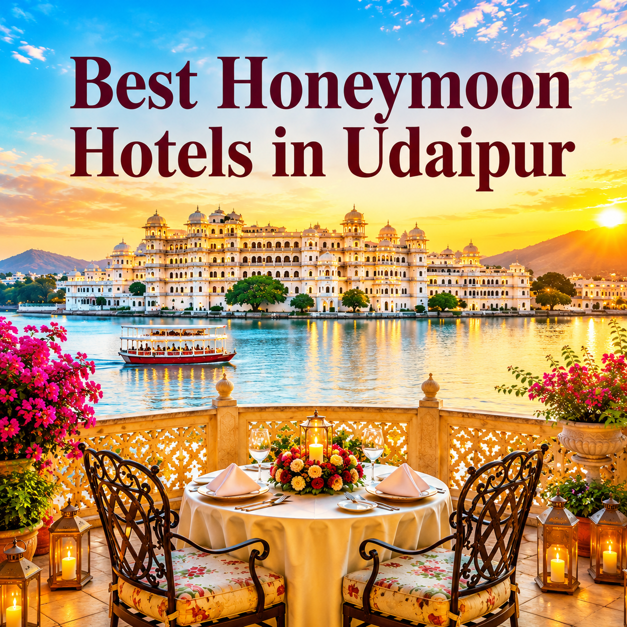 Best Honeymoon Hotels in Udaipur: Affordable & Premium Stays for Couples