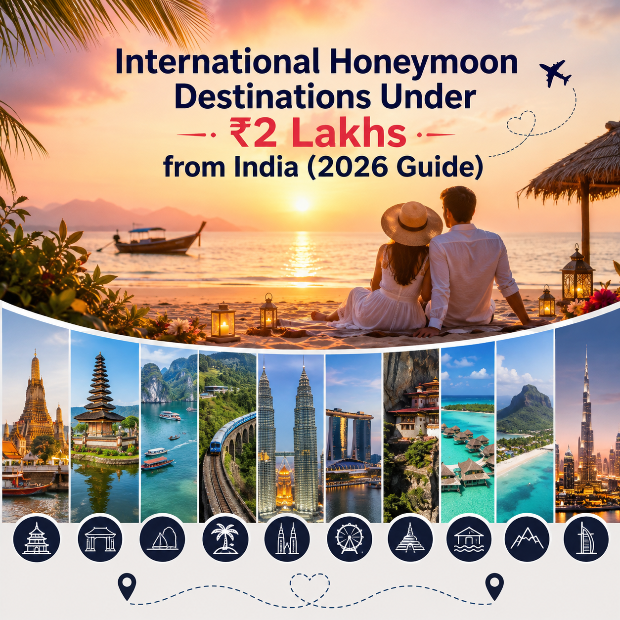 International Honeymoon Destinations Under ₹2 Lakhs